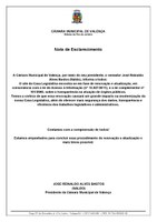 Nota de Esclarecimento 