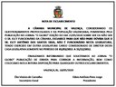 NOTA DE ESCLARECIMENTO